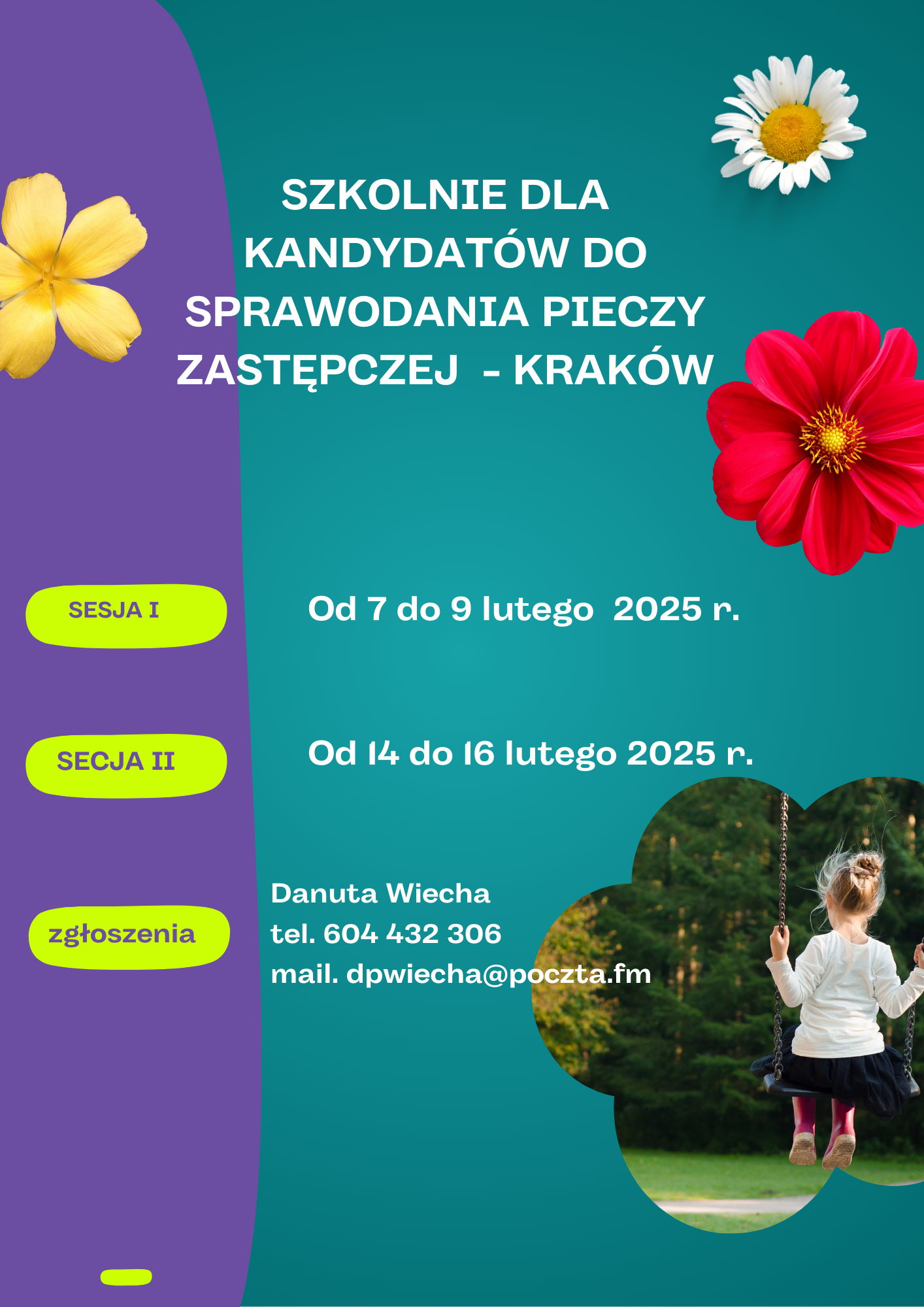 szkolenie kraków plakat